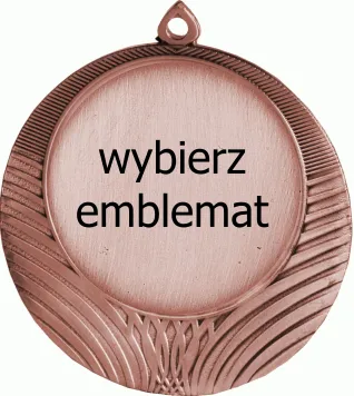 MMC2070/B medal brązowy d-70 mm z miejscem na emblemat d-50 mm